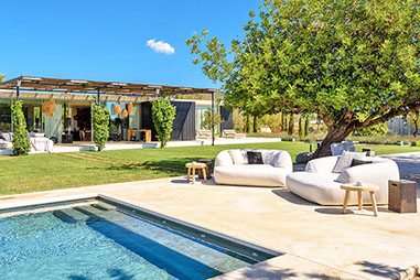 Ibiza exclusive luxury villa for rent with private pool and staff