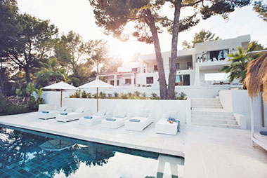 Ibiza exclusive villa rental with pool near beaches